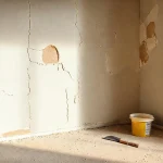 Фото по теме: Ошибки при затирке стен под покраску.